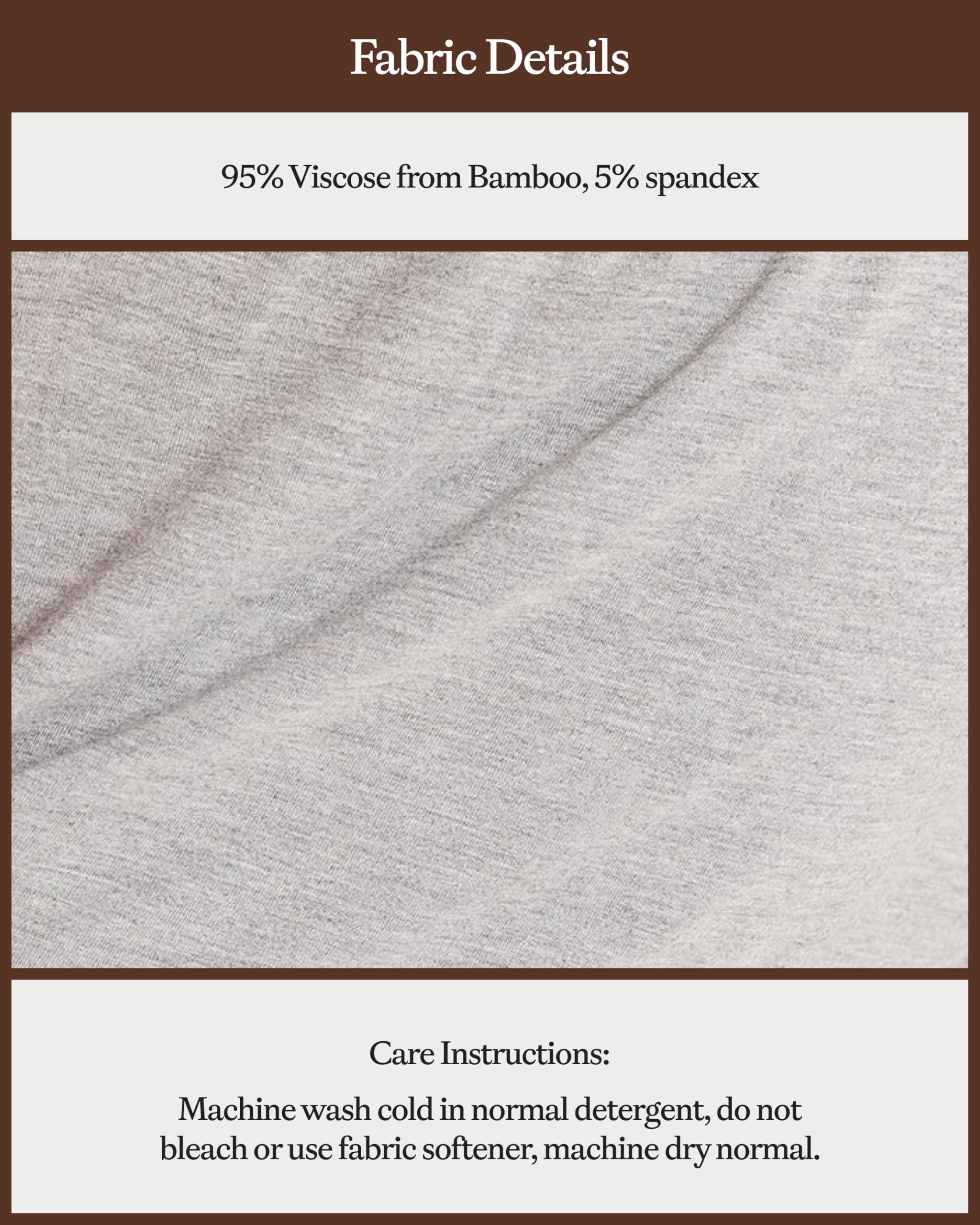 Cozy Earth Men’s Stretch-Knit Long Sleeve Shirt - Breathable Temperature Relaxed Slim Fit Loungewear T-Shirt for Men - Image 4
